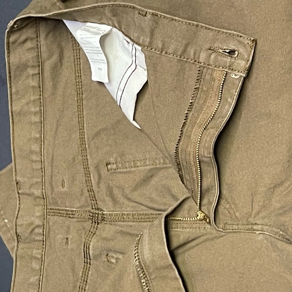 Men’s Relaxed Fit Straight Leg Heavyweight Duck Carpenter Pants, Brown Duck - Picture 5 of 14